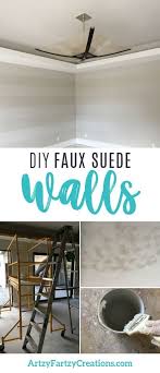 How To Paint Faux Suede Walls A