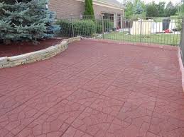 Rubber Paver Tiles Outdoor Landscape