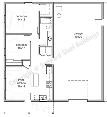 1600 Sq Ft Barndominium Floor Plan