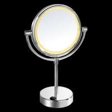 lighted table top makeup mirror 7