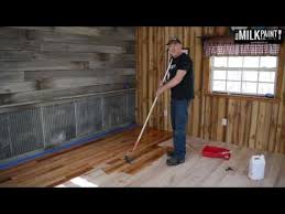 finish a hardwood floor with tung oil