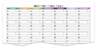 The 15 Best Free Paid Meal Planning Templates Financial