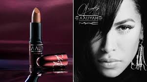 here s a first look at the m a c x aaliyah makeup collection