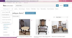 how to find the best antique chairs