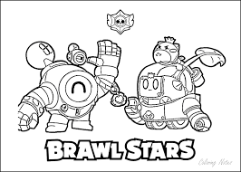 Young children love to color that is why parents must encourage them to spend their time in this exciting activity. Brawl Stars Coloring Pages All Characters Printable Free Coloring Pages For Kids Free Printable