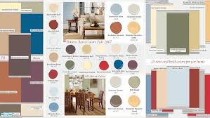 pottery barn fall paint colors