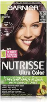 Perfectly fused to cast a russet glow over the medium brown foundation. Garnier Nutrisse Ultra Color Creme Permanent Haircolor Bl26 Reflective Auburn Black 1 Ea Pack Of 2 Walmart Com Walmart Com