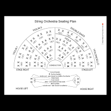string orchestra seating plan lesson