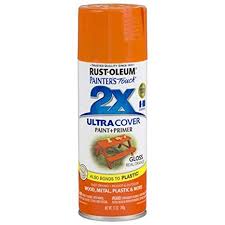 Rust Oleum 249095 Painters Touch 2x Ultra Cover 12 Ounce Real Orange