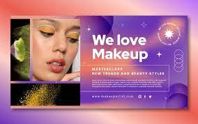 page 2 makeup banner free vectors