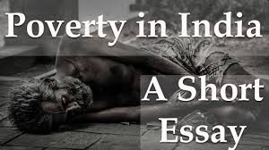 hindi short essay on poverty in ssc mts tier  poverty povertyin
