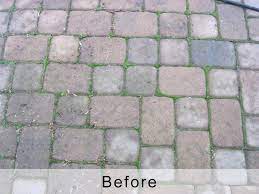 Before you start cleaning the paver surface with soap or any other type of cleanser, hose down the entire area with water. Should I Seal My Pavers Paver Cleaning Sealing Dayton Cincinnati Columbus Oh