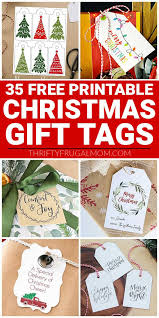 35 free printable christmas gift s