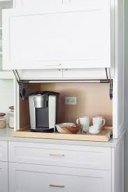 kitchen coffee station in appliance