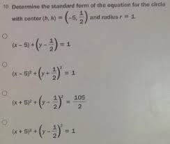 Answered Determine The Standard Form