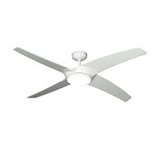 troposair starfire 56 in pure white ceiling fan with led light 88711