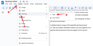 google docs how to create an email