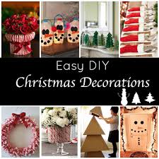 cute and easy diy holiday decorations