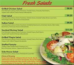 salad menu 6 exles format pdf