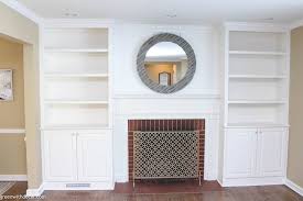 Fireplace Wall With Bookshelves Hot