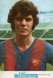 JOSE ANTONIO BARRIOS OLIVERO, F.C.BARCELONA 1973, PUBLICIDAD DE WILLIAMS (Coleccionismo Deportivo -. PUBLICIDAD. JOSE ANTONIO BARRIOS OLIVERO, F.C.BARCELONA ... - 7335357