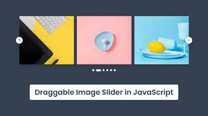 draggable image slider in html css