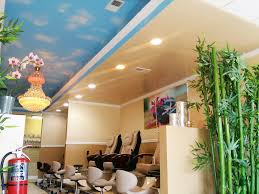 the beauty nail salon relaxing place