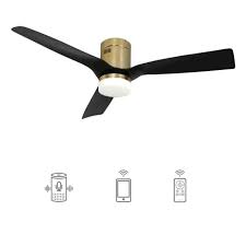 striver smart ceiling fan gold dimmable
