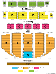 Palace Theatre Albany Seating Chart