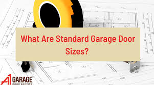 standard garage door size