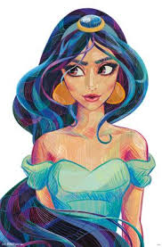 Disney Princess Jasmine Wall Art At