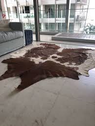 ikea cowhide rug very good condition