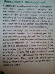 a what is sustainable development why