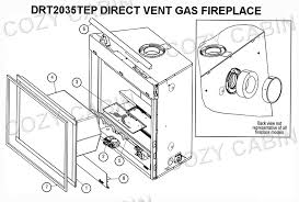 Direct Vent Gas Fireplace Drt2035tep
