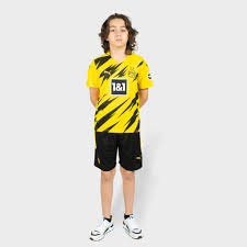 Borussia dortmund hat mit dem auswärtstrikot sein viertes und letztes jersey für die saison 2020/21 vorgestellt. Borussia Dortmund 2020 2021 Kids Home Kit Mitani Store