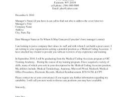 Addressing Cover Letter To Unknown Salutation For Cover Letter Cover