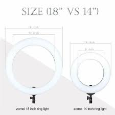 Zomei 18 Inch Led Ring Light With Stand Dimmable Lighting Photography Youtube 757764163501 Ebay