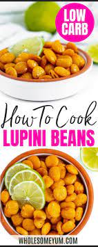 easy lupini beans recipe 2 ways