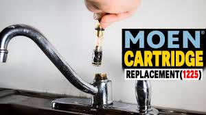how to replace moen faucet cartridge