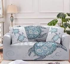 Sea Turtle Couch Cover Sofa Slipcover