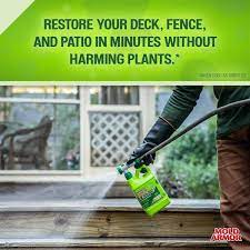 Outdoor Deck And Fence Wash Mold