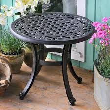 Ava Round Metal Garden Coffee Table