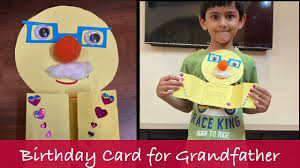 handmade birthday card for grandpas