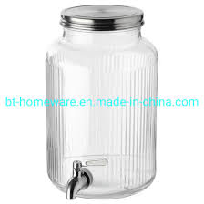 China Glass Jucie Jar And Ice Cold Jar