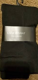 Nwt Lane Bryant Fleece Leggings Size C D Nwt