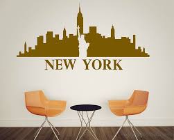 New York City Silhouette Vinyl Decals