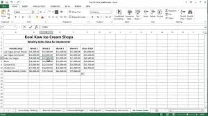 Excel Assignment 5