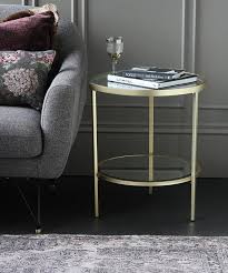 Tribeca Side Table Glass Top
