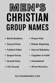 125 names for study groups youth