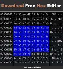 Edit any binary file, insert or delete bytes, and more. Free Hex Editor Download For Windows Pc 10 8 1 8 7 Xp Vista Howtofixx
